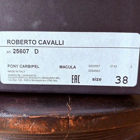 Roberto Cavalli Jaguar Print Penny Loafers